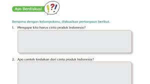 Check spelling or type a new query. Kunci Jawaban Tema 4 Kelas 6 Cinta Produk Indonesia Kunci Jawaban