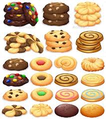 Different Kind Of Cookies Cookie Drawing Kinds Of Cookies Food Drawing