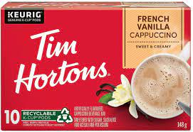 The taste will impress as it has citrus notes but is still smooth and rich at the same time. Tim Hortons French Vanilla Cappuccino Single Serve Keurig K Cup Pods 10 Count Amazon Ca Industrial Scientific