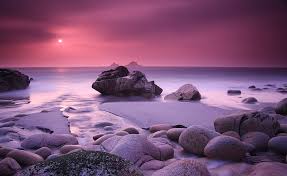 Check spelling or type a new query. Hd Wallpaper Purple Sunset Gray Stones Nature Beach Sea Water Rock Rock Object Wallpaper Flare