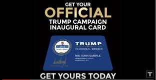 Use the mail merge wizard, if desired, to have the membership cards filled with data from mail merge. Donald Trump You Can Buy Inaugural Membership Cards Fortune