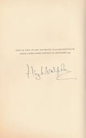 Barter Books : Walpole, Hugh : Hans Frost: A Novel. Signed limited edition.