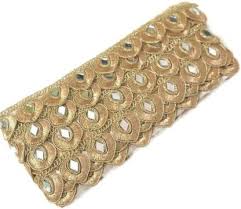 Buy 5 and get 10% off * discounts may vary based on options above Dasync Golden Mirror Lace Border Material For Sarees Blouse Dress Cotton Blend Saree Falls Price In India Buy Dasync Golden Mirror Lace Border Material For Sarees Blouse Dress Cotton Blend Saree Falls Online