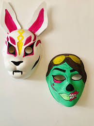 Ikeahacks Get The Kid S Paint And Masks To Make Fortnite Masks For Your Kidsbirthday I Just Looked Up Some Fortniteskins And Used Paint And A Marke
