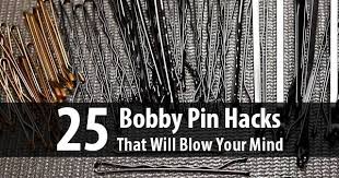 25 Bobby Pin Hacks That Will Blow Your Mind Urban Survival Site Bobby Pins Sewing Sewing Hacks