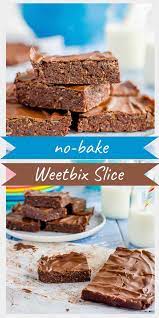 Do You Have Weetbix In The Pantry You Could Make This Slice Recipe Chocolate Weetbix Slice Baking Recipes For Kids Slices Recipes