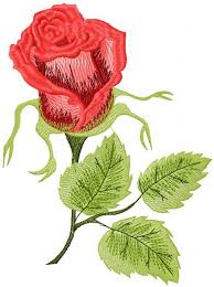 There's no need to find and follow an embroidery sampler pattern when you can design your own! Red Rose Free Machine Embroidery Design Free Embroidery Designs Links And Download Machine Embroidery Community