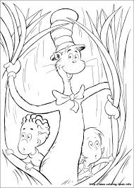 These free, printable summer coloring pages are a great activity the kids can do this summer when it. The Cat In The Hat Coloring Picture