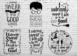 I Solemnly Swear That I Am Up To No Good Harry Potter I Solemnly Swear I M Up To No Good Harry Potter Bundle Etsy Create T Shirt 3d Modeling Programs Cool Shirts