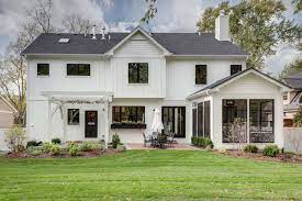 Gorgeous Modern Farmhouse Style Home In Illinois Delights The Senses Farmhouse Style House Farmhouse Style Exterior Modern Farmhouse Exterior