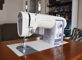 In general, antique and vintage sewing machines are not worth a lot of money. Vintage Kenmore Sewing Machine Model 54 In Cream And Lavender Gorgeous Mid Century Modern Machine Circ Sewing Machine Vintage Sewing Machines Vintage Sewing