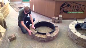 The deep pit of this piece is certain to keep your guests warm and toasty on even the chilliest of nights. How To Build A Fire Pit Fire Ring Youtube