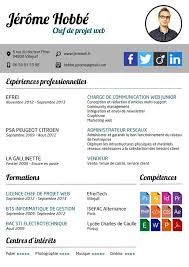 Curriculum Vitae Cv Chef De Projet Web Community Management Chef De Projet Web Cv Community Manager Modele Cv
