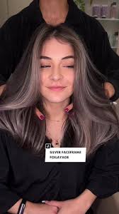 That blend doe🫶🏽 #moneypiecehair #balayage #highlights  #babylightsandbalayage #silverhair #platinumblonde #ashyhaircolor
