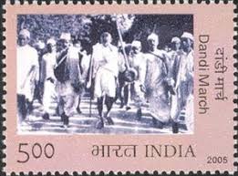 Képtalálatok a következőre: gandhi stamp 1930 salt march