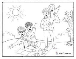 Magician with volunteer printable coloring page, free to download and print. Have Some Fun With These Lgbtq Christian Coloring Pages Outchristian