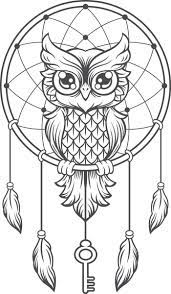 Owl intricate mandala vector eule zum eulen malen designs ausdrucken illustration ausmalbilder mandalas. This Is An Idea For A Tattoo With A Dremcatcher With Feathers And A Dremcatcher Feathers Tattoo Traumfanger Tattoo Eule Mandala Eule Traumfanger