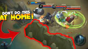 Your phone thirsts for battle! Trolling Players With Grock Wall Mobile Legends New Hero Gameplay Youtube