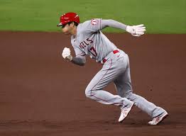 Shohei ohtani's rookie dominance draws grand comparisons. Los Angeles Angels Shohei Ohtani Finally Plays In The Field