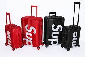 Condition is new with tags. Supreme X Rimowa Topas Multiwheel Collection Hypebeast