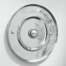 Our collection of period and traditional door bells includes bell pushes and pulls, butlers bells and door chimes in brass, black, chrome and more. Door Bells Bell Pushes Broughtons Lighting Ironmongery
