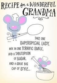 Happy Birthday Ideas For Grandma Recipe For A Wonderful Grandma Birthday Card Grandma Birthday Card Birthday Wishes For Grandma Grandma Cards