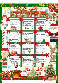 In the 2 pictures below there are 5 differences. Christmas Riddles Key English Esl Worksheets For Distance Learning And Physical Classrooms