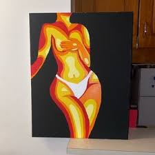 Thank you for visiting my shop! Wall Decor Beautiful Woman Body Painting Poshmark