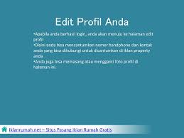 Biaya iklan dan pemesanan, hubungi kami. Cara Memasang Iklan Rumah Dijual Gratis Ppt Download