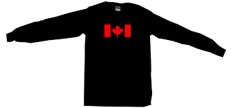 amazon com 99 volts canadian flag logo canada mens sweat