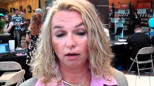 Bridgette Gifford of Florida Eye Associates at the 2011 Space Coast Health  Fair