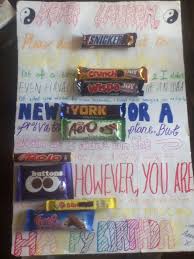 50th Birthday Present Ideas For Him Uk Uk Chocolate Bar Card Really Good Cheap Diy Present Birthday Presents For Friends Chocolate Bar Card Bar Card