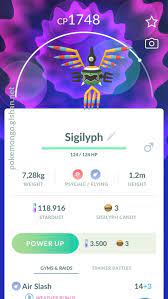 Sigilyph - Pokemon Go