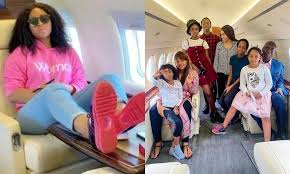 See more ideas about private jet, private, luxury jets. Regina Daniels And The Nwoko Family Seen Aboard Private Jet Photo Theinfong
