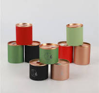OEM Food Grade Karton Tabung Kemasan Kraft Paper Tube Box ...