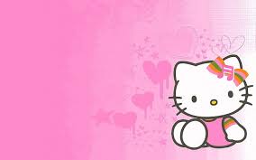Maybe you would like to learn more about one of these? Hd Wallpaper Hello Kitty Desktop Pink Color Copy Space Pink Background Wallpaper Flare