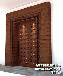 Model Desain Pintu Rumah Mewah Model Pintu Minimalis Rumah Kamar Utama Kupu Tarung Terbaru Dari Kayu