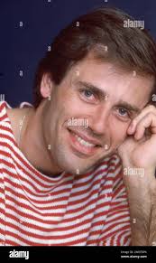 A 1982 portrait of actor Mark Pinter who acted in several daytime soap  operas. His best known role was as Grant Harrison