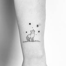 Little Wolf Tattoo By Mimi Mine Mimimine Fineline Linework Dotwork Small Minimal Wolf Dog Wolf Tattoos For Women Small Wolf Tattoo Simple Wolf Tattoo