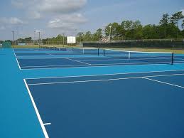 This is a list of tennis venues to have held a notable tournament, sorted by country. Beautifully Resurfaced Basketball Court At Shallotte District Park Tennis Court Basketball Park Pickleball Court