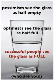 To the optimist, the glass is half full. Quotes About Glass Half Full Quotesgram