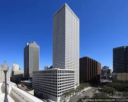 Image of One Shell Plaza Houston Texas Fazlur Rahman Khan pictures