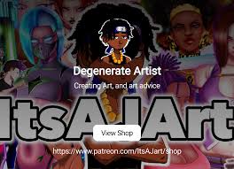 Degenerate Artist | Creating Art, and art advice | Patreon
