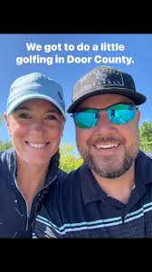 We got to do a little golfing! Who do you think had the lower score….Erica  Ellefson or myself?
