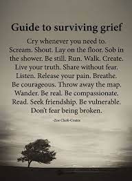 Don T Fear Being Broken Grief Quotes Grief Grief Poems