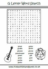G · galaxy · game · gandhi, mohandas · garbage can · garbage truck · garden · gargoyle · gate G Letter Word Search Kids Puzzles And Games