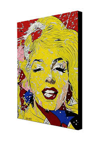 Marilyn Monroe Painting w/COA