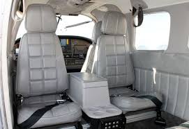 Piper Lance Interior Car Seats Aircraft Aviation