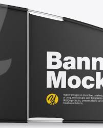 Download Textured Banner Mockup In Object Mockups On Yellow Images Object Mockups Yellowimages Mockups