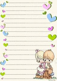 Unas Hojas Para Cartas De Amor Muy Originales Para Descargar Hojas Decoradas Para Imprimir Papeleria Para Imprimir Gratis Hojas Decoradas